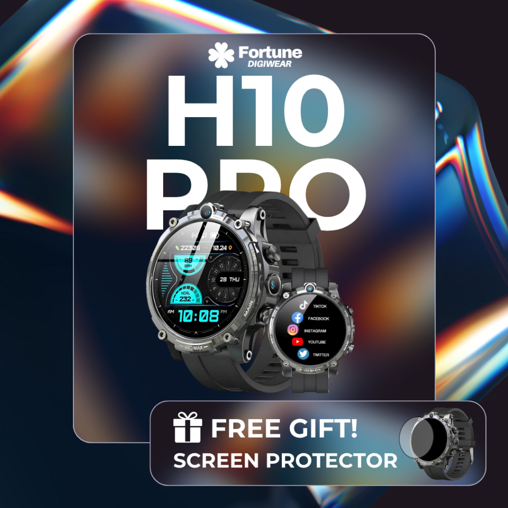 Jual FORTUNE DIGIWEAR - H10 PRO Smartwatch Android | 4G/5G | WIFI ...