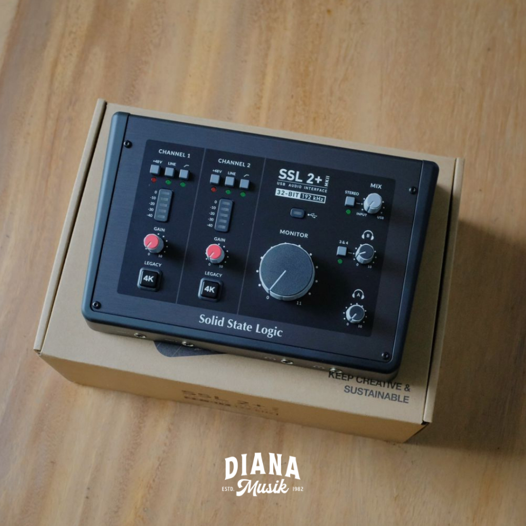 Jual Soundcard Solid State Logic SSL 2+ MKII | Shopee Indonesia