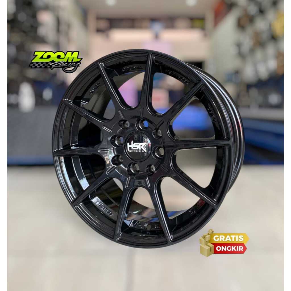 Jual Velg Racing HSR RAI-S2 JA151 Ring 15 Baut 4X100-4X114,3 Untuk ...