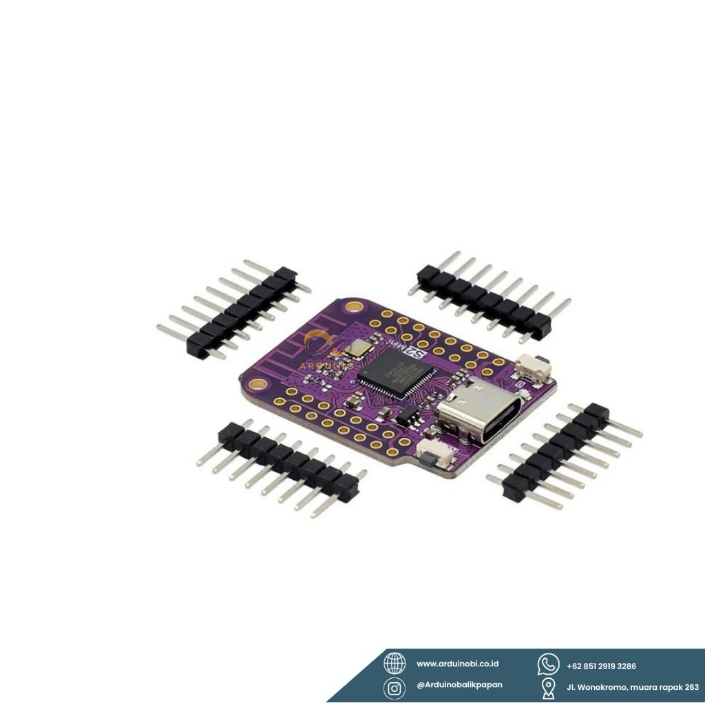 Jual Wemos S2 Mini ESP32-S2FN4R2 4MB Flash WiFi Development Board ...