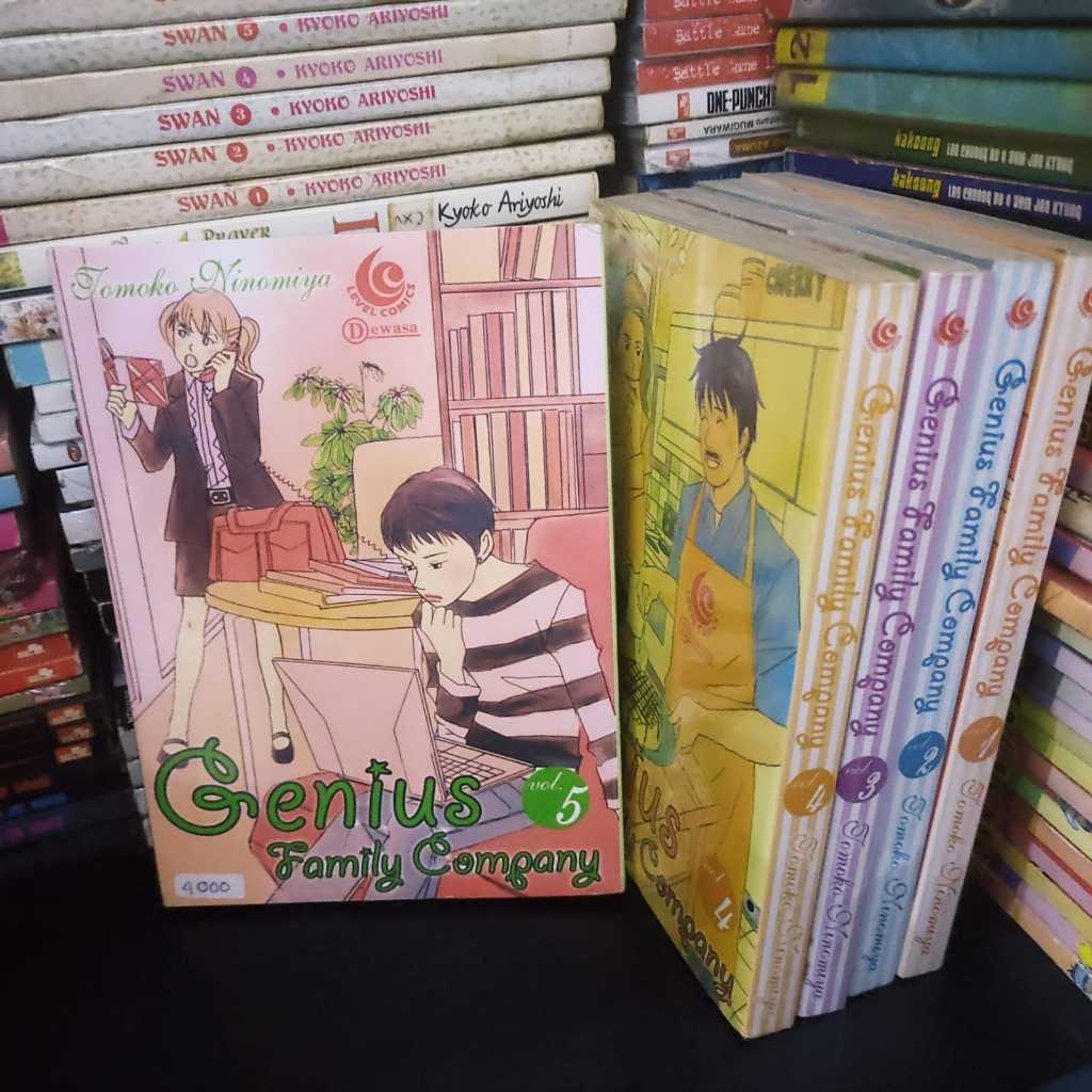 Jual komik genius family by Tomoka ninomiya (Set) | Shopee Indonesia