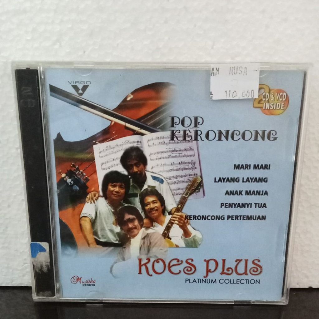Jual CD Compact Disc Koes Plus - Pop Keroncong (2 Plat) | Shopee Indonesia