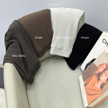 Long Plisket Skirt Lidi Cabang Allsize Fashion Muslim Panjang Maxi 93cm Bawahan Pakaian Muslim