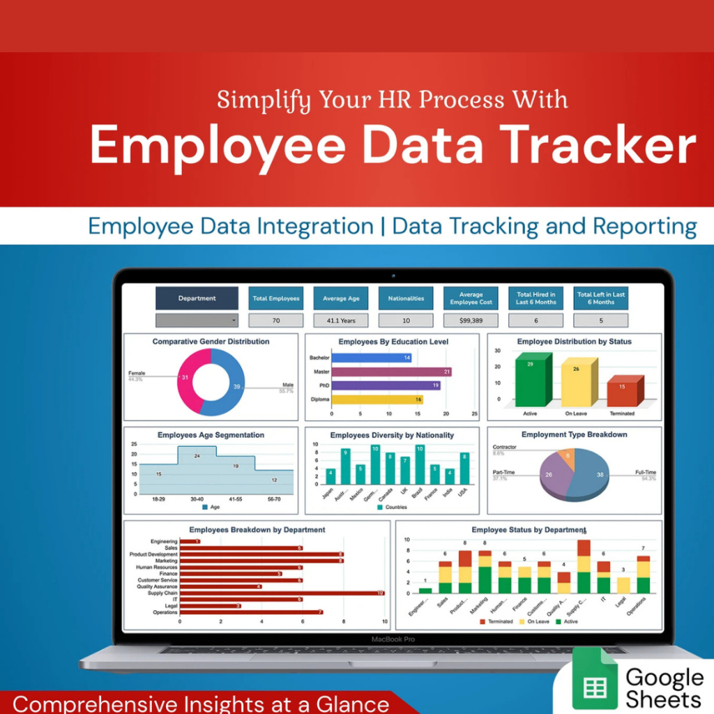 Jual Employee Data Management System | Employee Database | Excel Tool ...