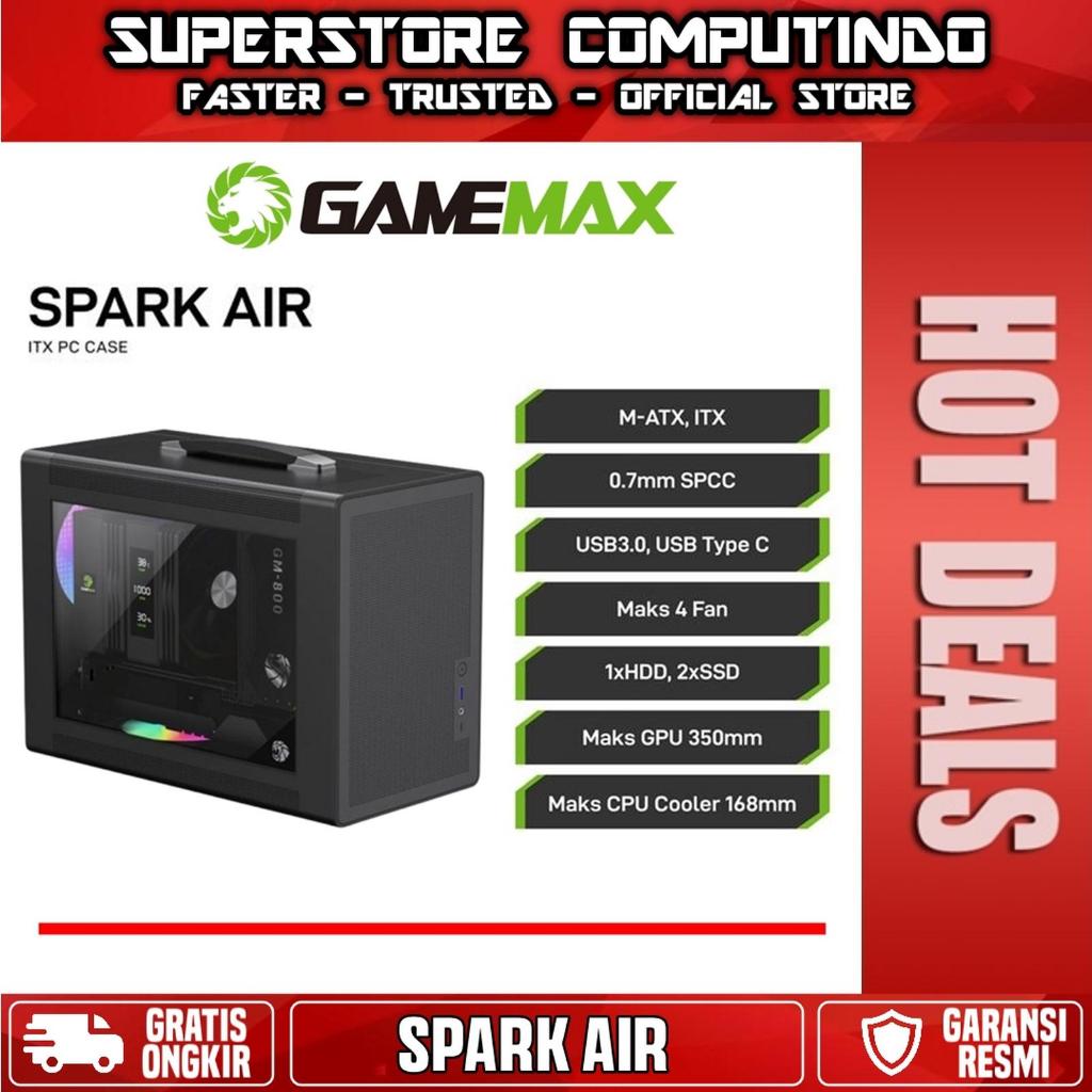 Jual Casing Gamemax Spark Air Compact and Portable PC Case | Shopee ...