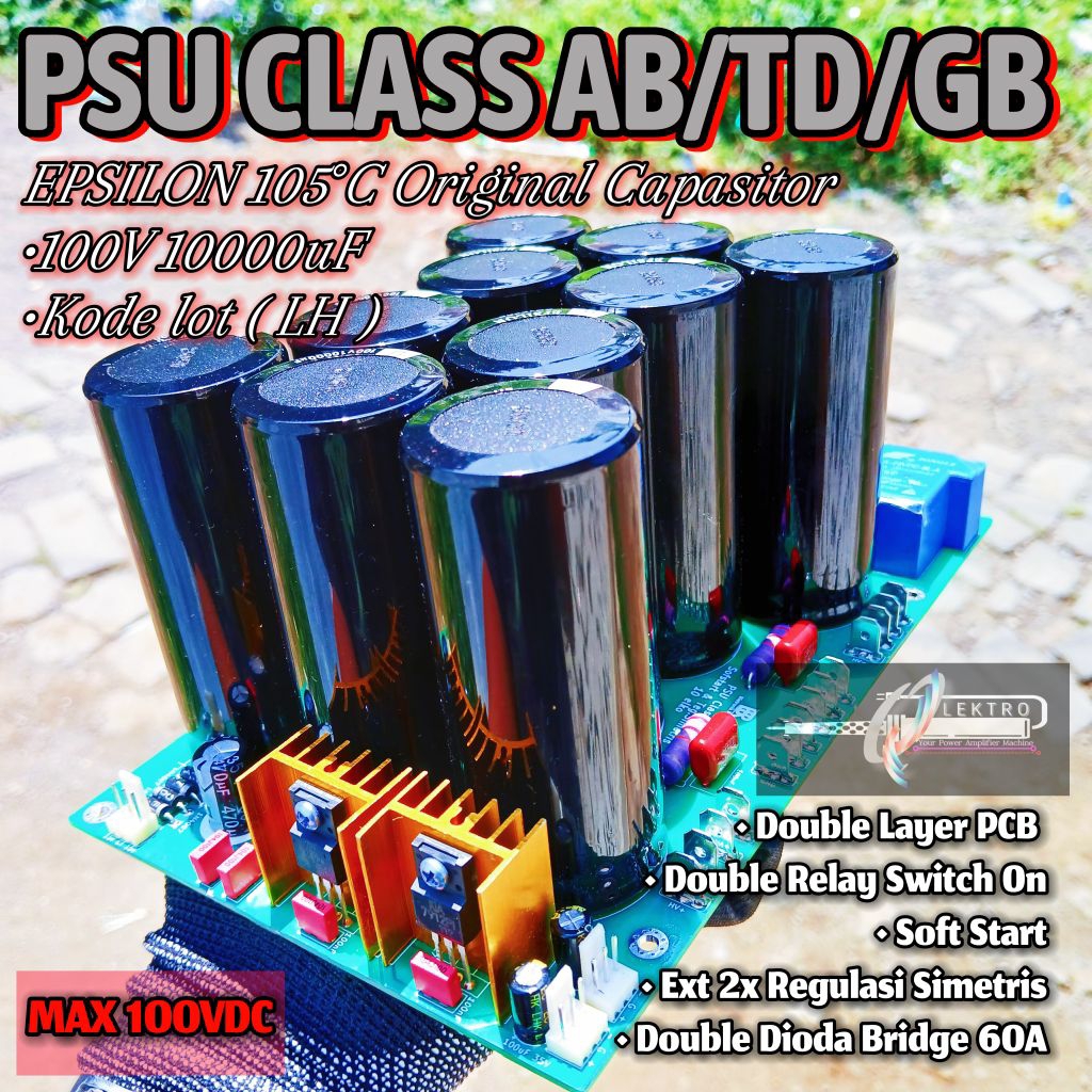 Jual PSU Power Double Layer | Ripple Rendah | Tegangan Stabil | Soft ...