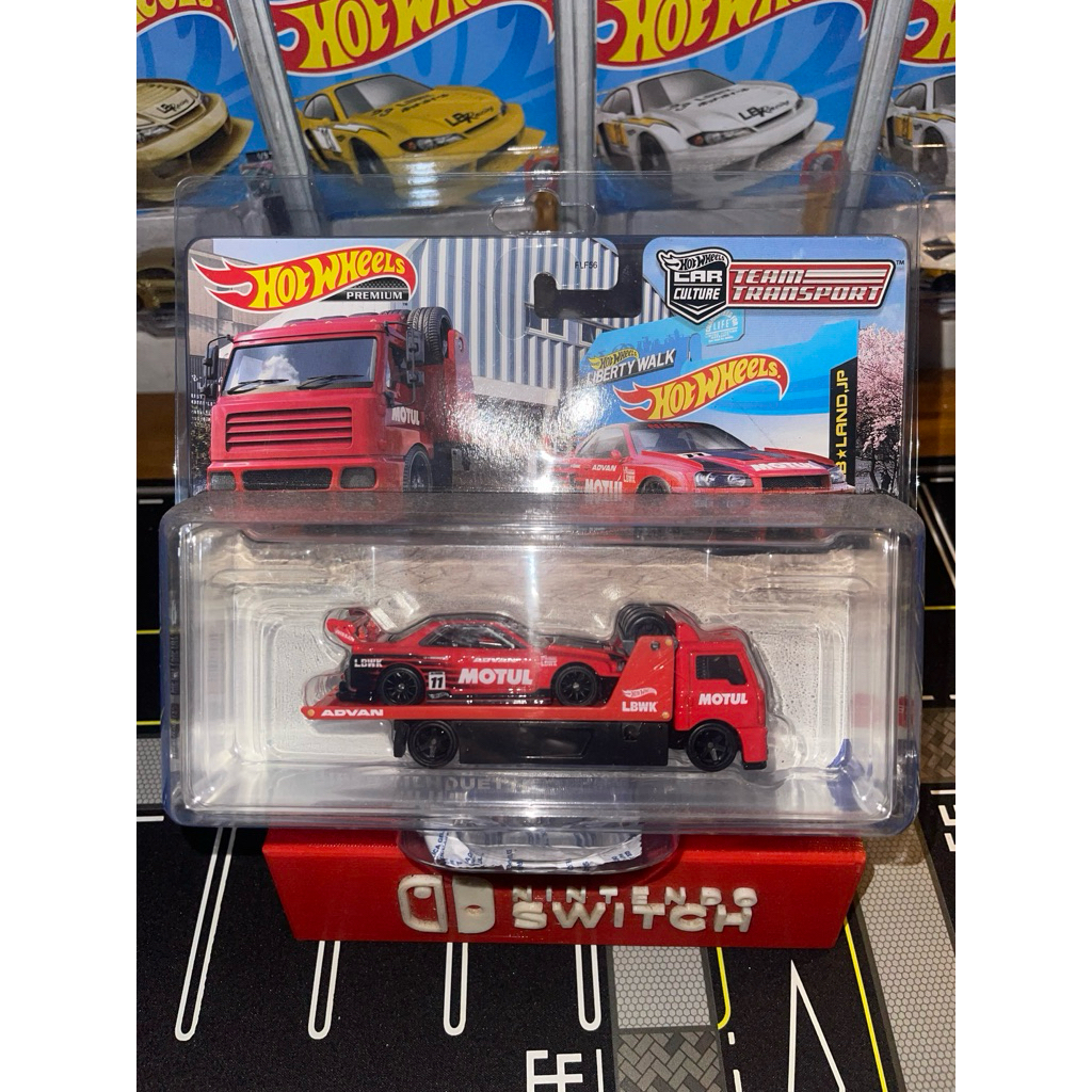 Jual Hot Wheels Premium Team Transport R34 Motul LBWK | Shopee Indonesia