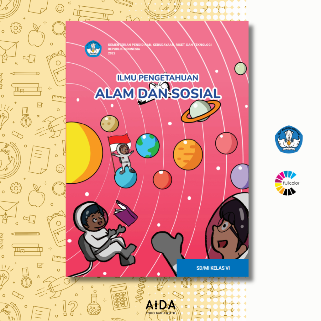 Jual Buk Siswa Ilmu Pengetahuan Alam dan Sosial IPAS Kelas 6 SD ...