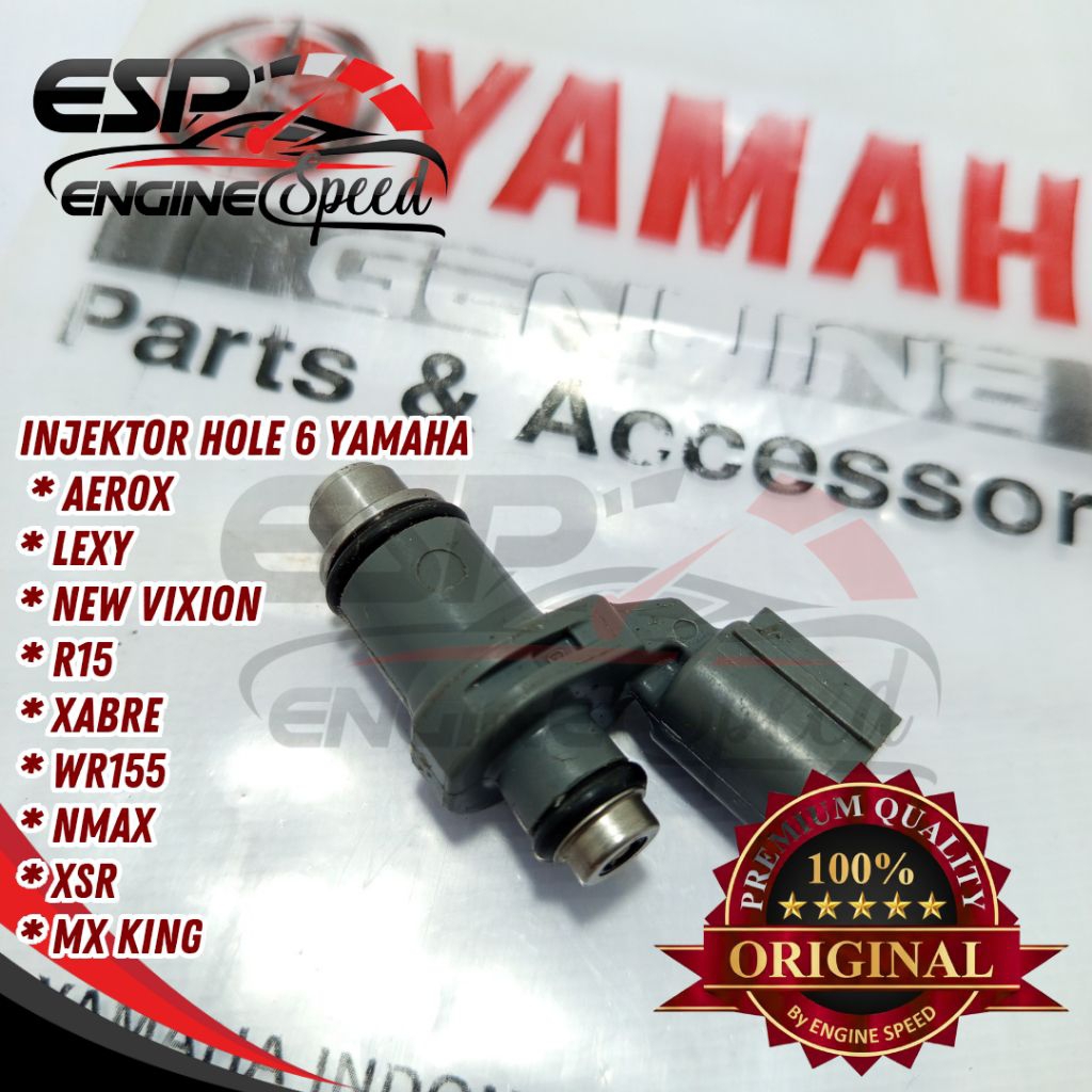 Jual injektor hole 6 yamaha nmax aerox r15 lexy mx king xabre wr155 ...