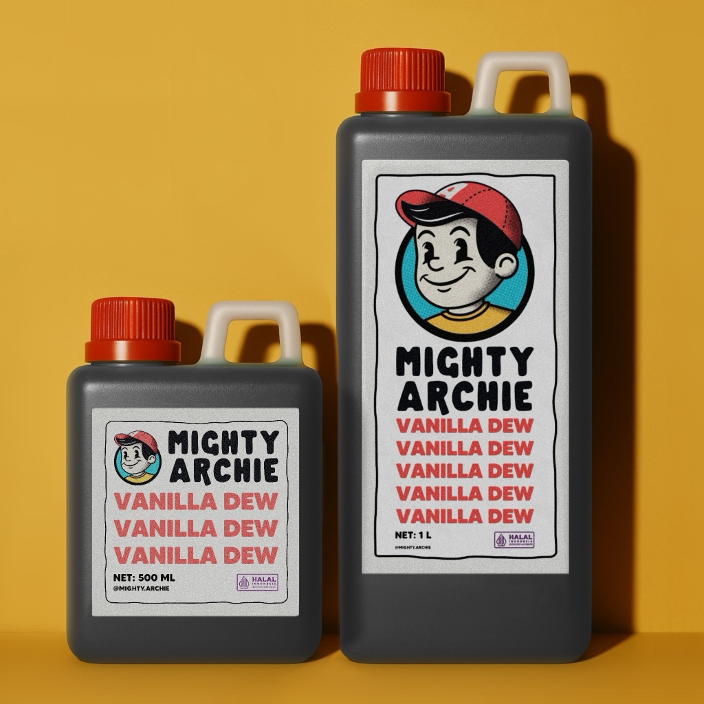 Jual Mighty Archie’s Vanilla Dew - Ekstrak Vanila Asli dan Halal ...