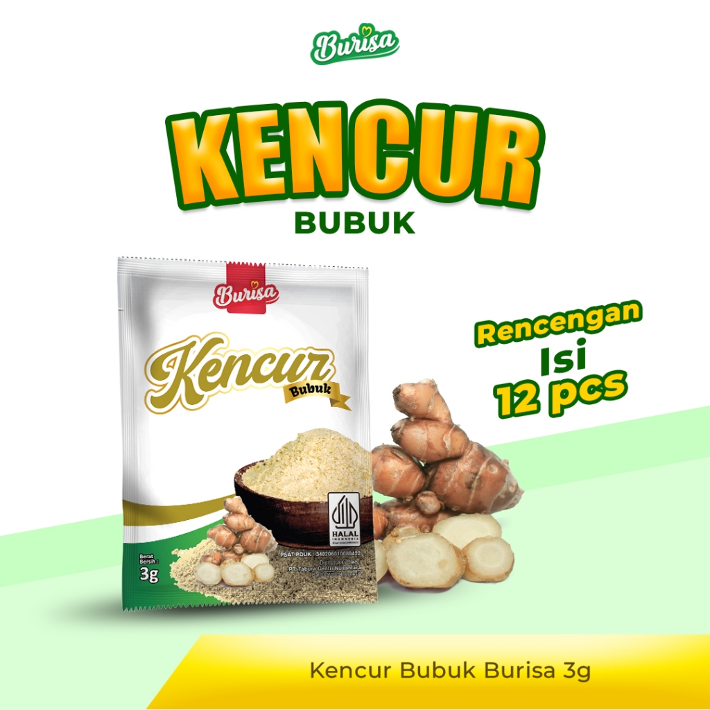 Jual Kencur Bubuk12 pcs | Kencur Bubuk Burisa 4g ( RENCENGAN ) | Shopee ...