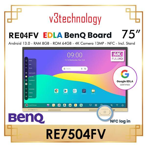 Jual BENQ RE7504FV Board Interactive Flat Panel 75 inch | RE04FV Series ...