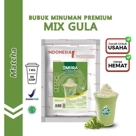 Jual Indonesia Powder Rasa Matcha 1KG Merk Omura Blend | Shopee Indonesia