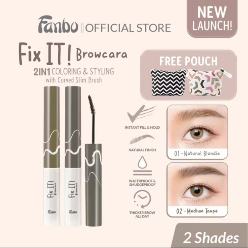 Jual FANBO FIX IT BROWCARA 2IN1 | Shopee Indonesia