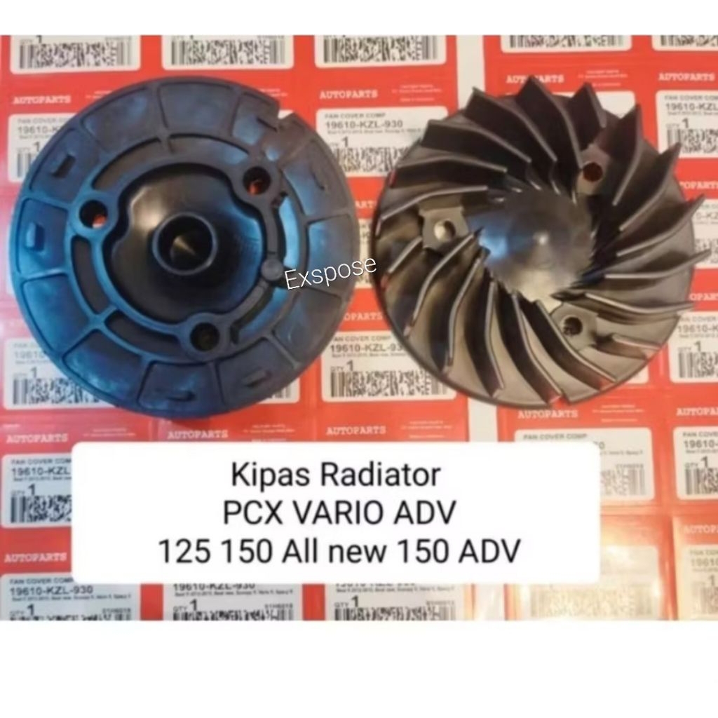 Jual Kipas Radiator Motor Honda Vario Adv 125 150 All New ADV 150 ...