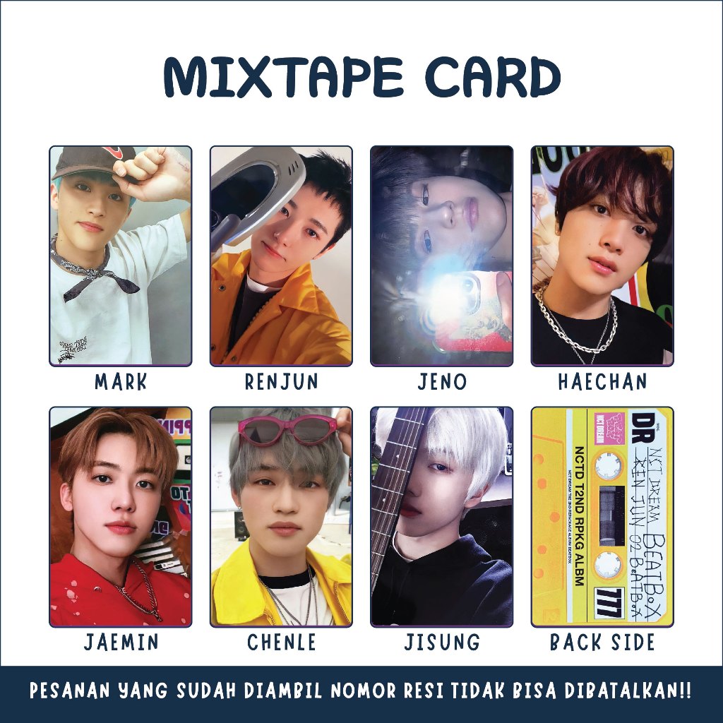 Jual [UNOFFICIAL PHOTOCARD] NCT DREAM - BEATBOX | Shopee Indonesia