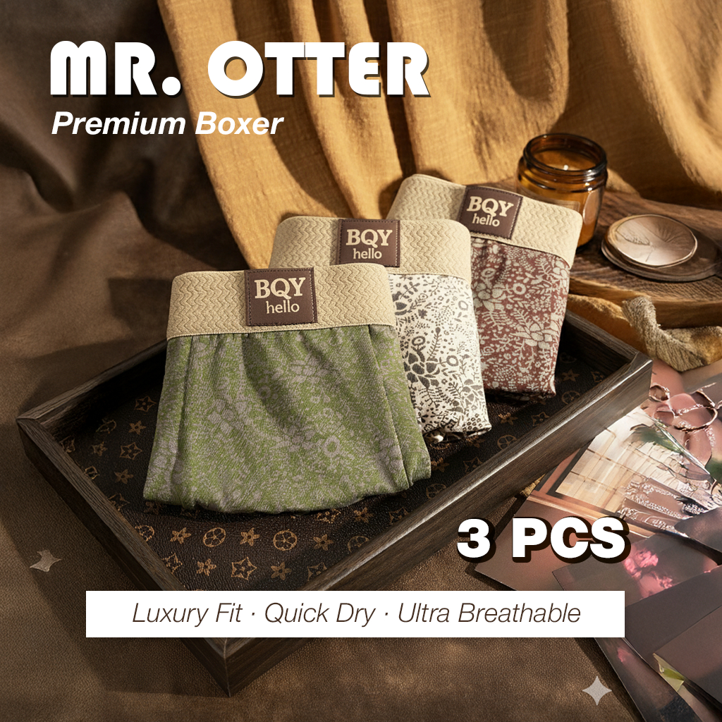 Jual PAKET BUNDLING Mr. Otter || Celana Dalam/Underwear Boxer Pria ...