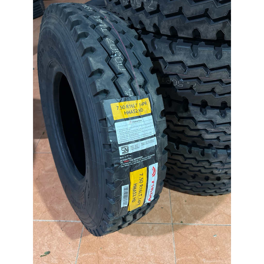 Jual Ban Truk Tiron 750 R16 16 HMA52 HD kawat luar saja Made In China ...