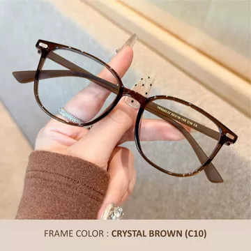 Eggry Eyewear Kacamata Anti Radiasi Minus Lensa Anti Blueray Photocromic Material TR 90 Metal