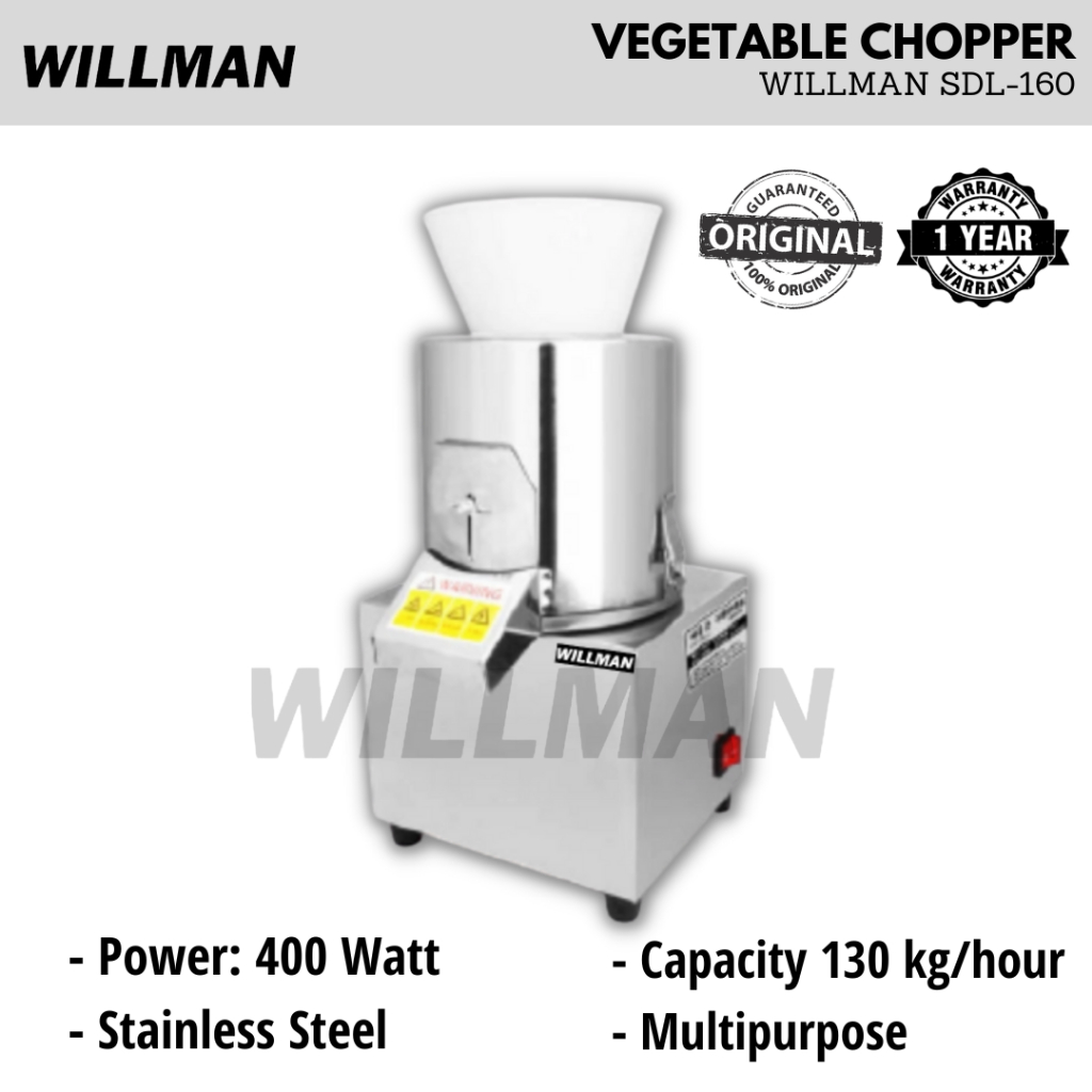 Jual WILLMAN SDL-160 Mesin Pencacah Sayur Daging Stainless | Shopee ...