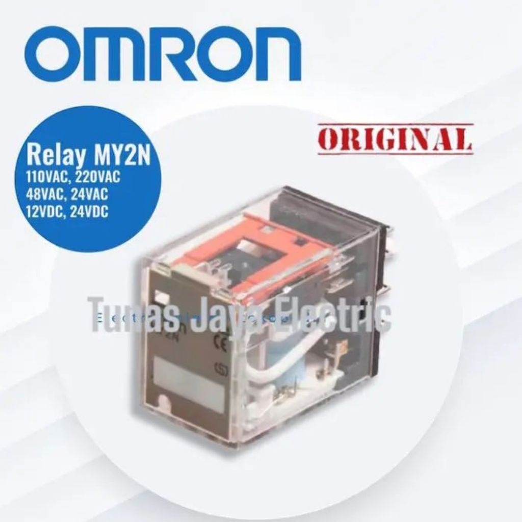 Jual ORIGINAL OMRON Relay MY2N GS 12V / 24V / 110V / 220V | Shopee ...