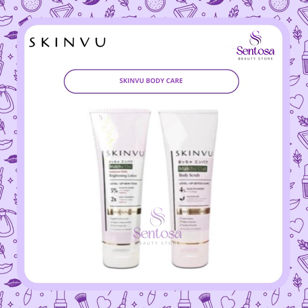 Jual SKINVU WHITENING Glowing Set Bodycare - Body Scrub (Lulur Pemutih ...