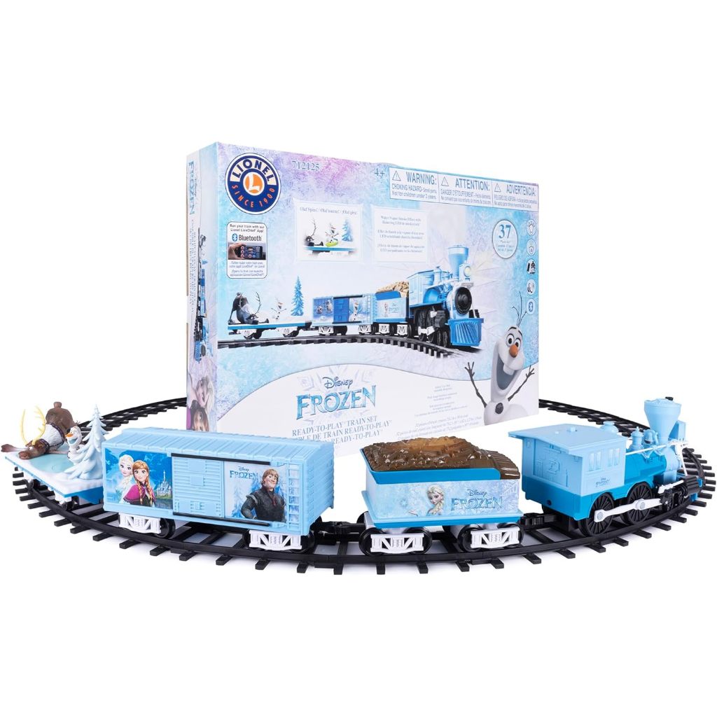 Jual Lionel Battery-Operated Disney Frozen Toy Train Set with Bluetooth ...