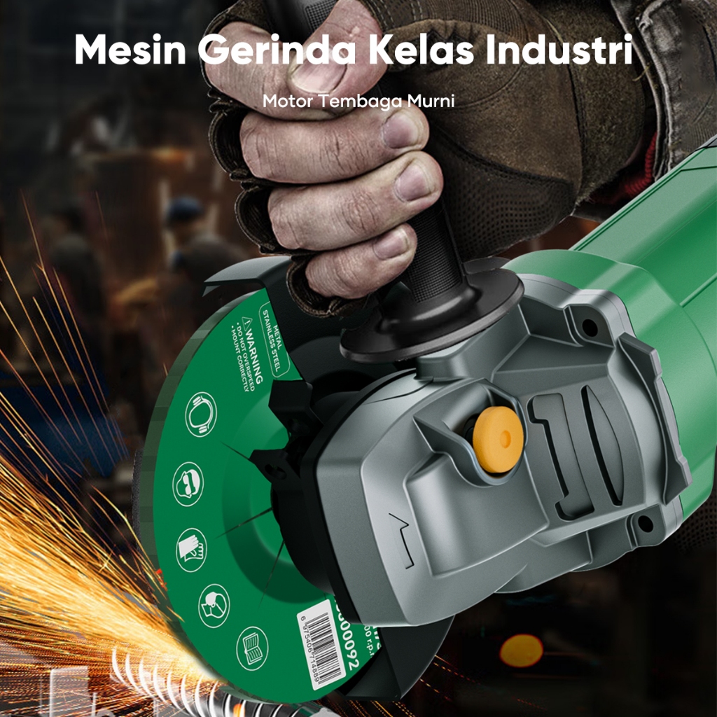 Jual ISKU Mesin Gerinda Tangan 850W Dan 500W Angle Grinder ...