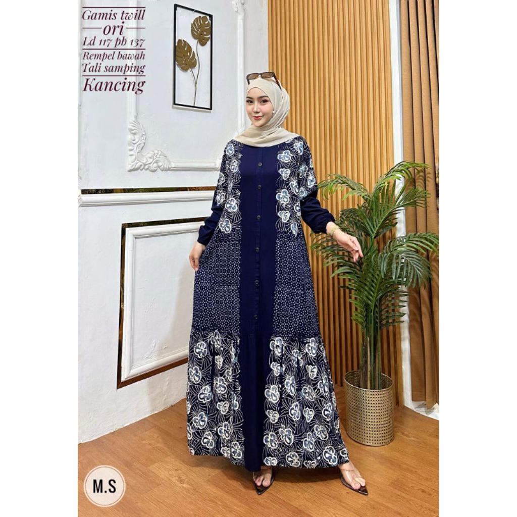 Gamis Twill Ori Gamis Twill Pekalongan Gamis 6