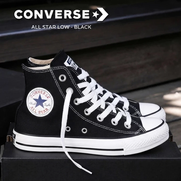 Converse All Star High Unisex Black Anti Slip