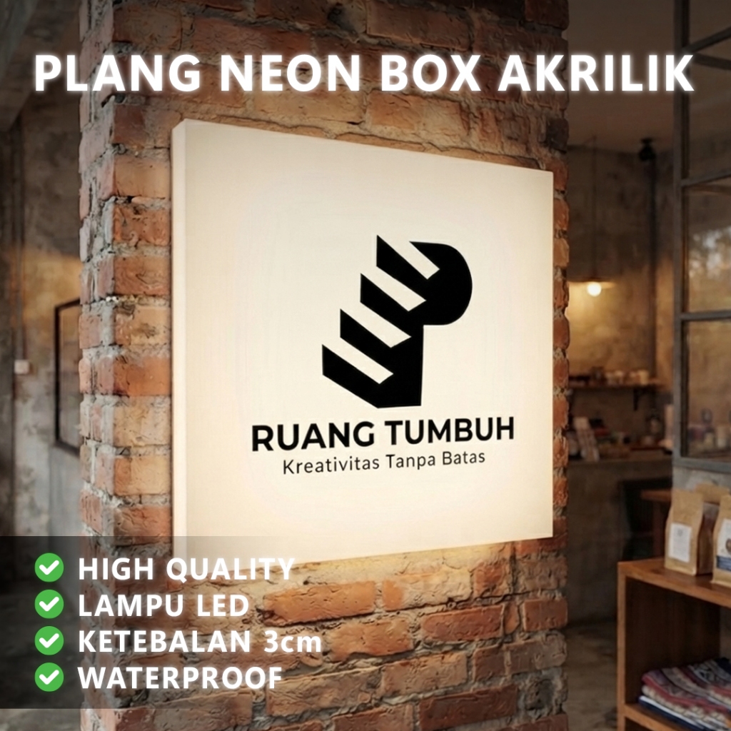 Jual Neon Box Acrylic Terlengkap & Harga Terbaru Juli 2026 | Shopee ...