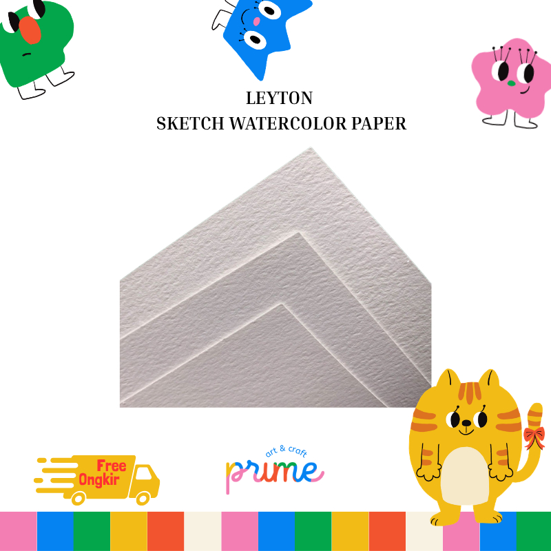 Jual LEYTON SKETCH WATERCOLOR PAPER / KERTAS CAT AIR / KERTAS GAMBAR ...