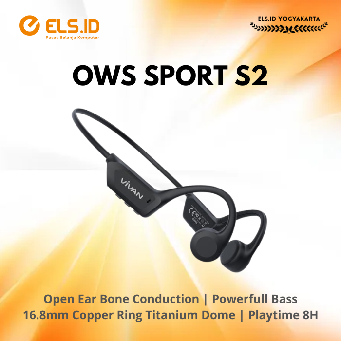 Jual Vivan Sport S2 Open Ear Bone Conduction Earphone Sport Powerfull ...