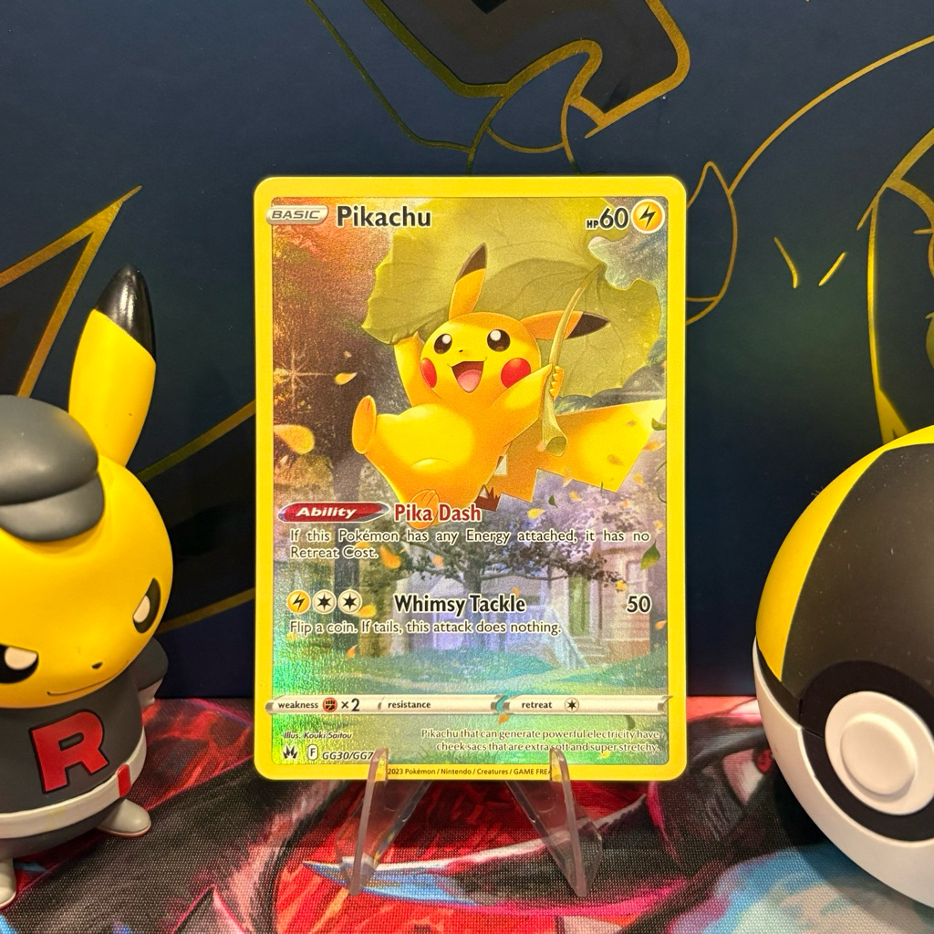pokemon tcg crown zenith gg30 gg70 pikachu card (GG30/GG70) [Sword & Shield: Zenith] Featuring a striking image of the captivating character Jual Pikachu GG30/GG70 - Galarian