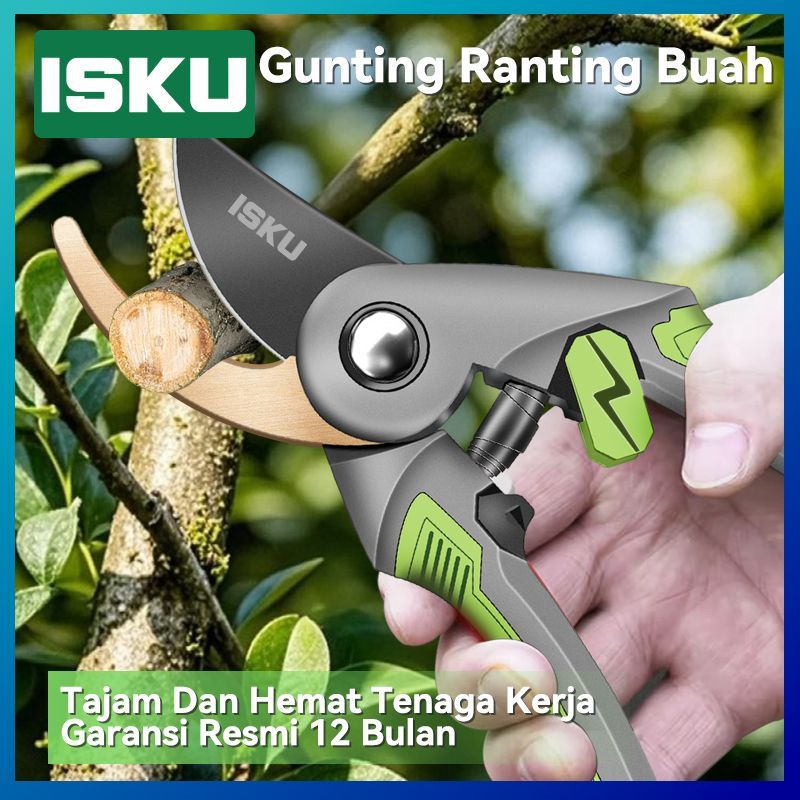 Jual ISKU Gunting Dahan Ranting SK5 20mm Pruning Shears Pemotong Pohon ...