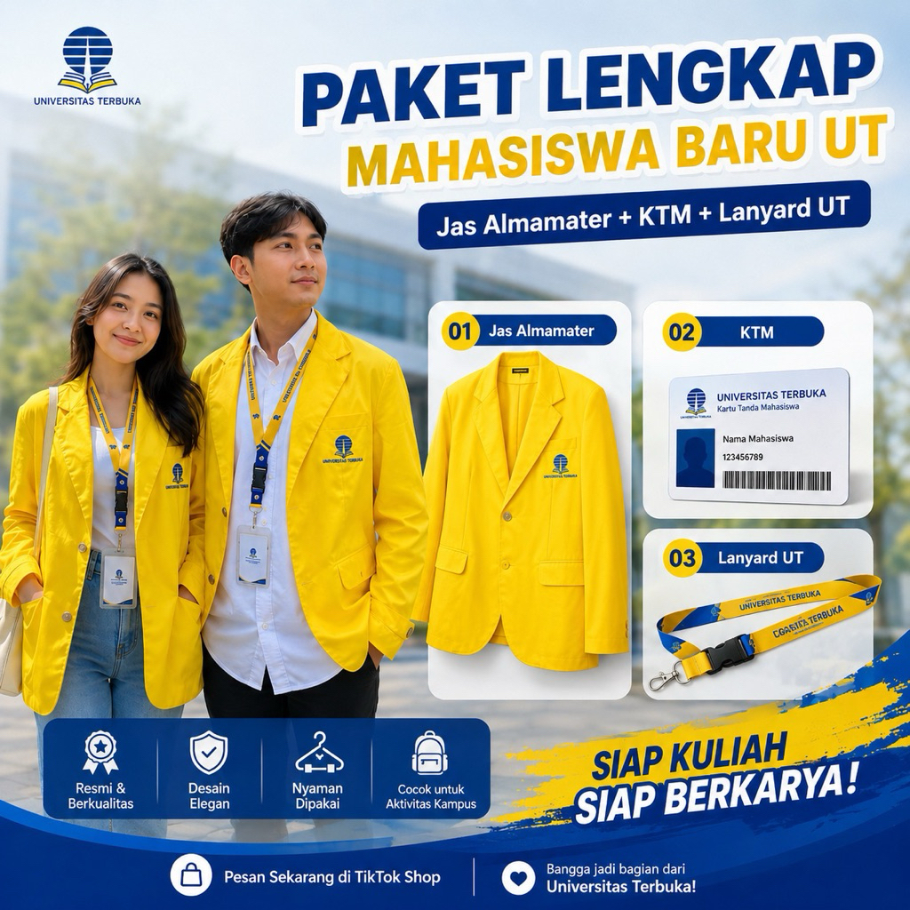 Jual Almamater UT Terlengkap & Harga Terbaru Juli 2026 | Shopee Indonesia
