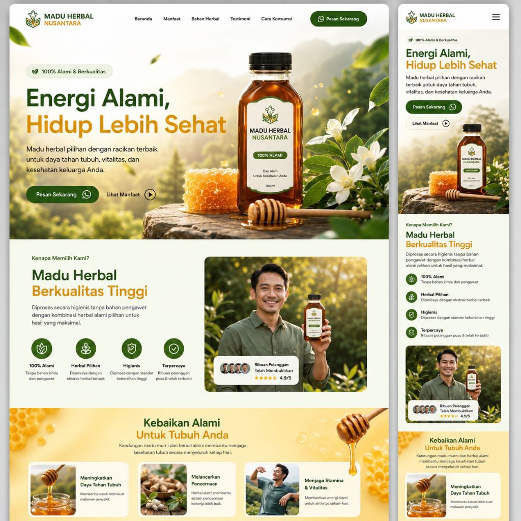 Jasa Buat Landing Page - Domain Hosting 1 Tahun - Optimasi Google Dasar - Web Promosi - Web Campaign - Jasa Buat Web Penjualan - Jasa Pembuatan Website Konversi - Website Penawaran
