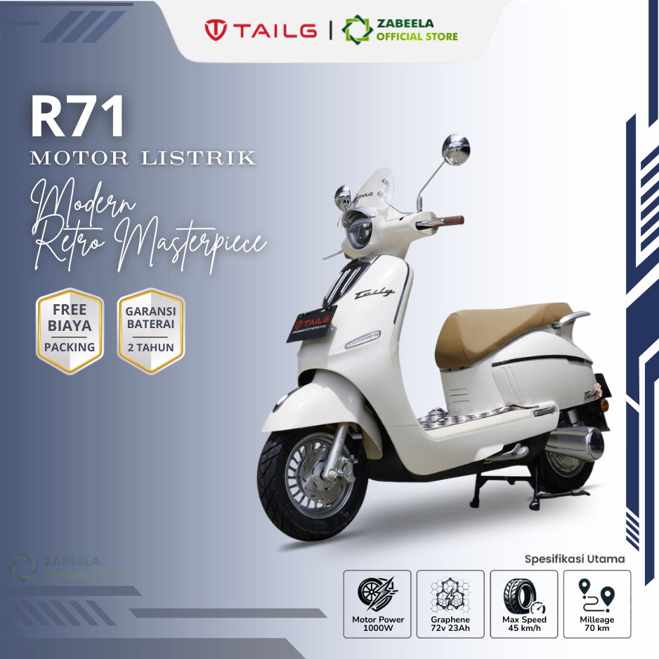 Motor Listrik TAILG R71 - Graphene Battery