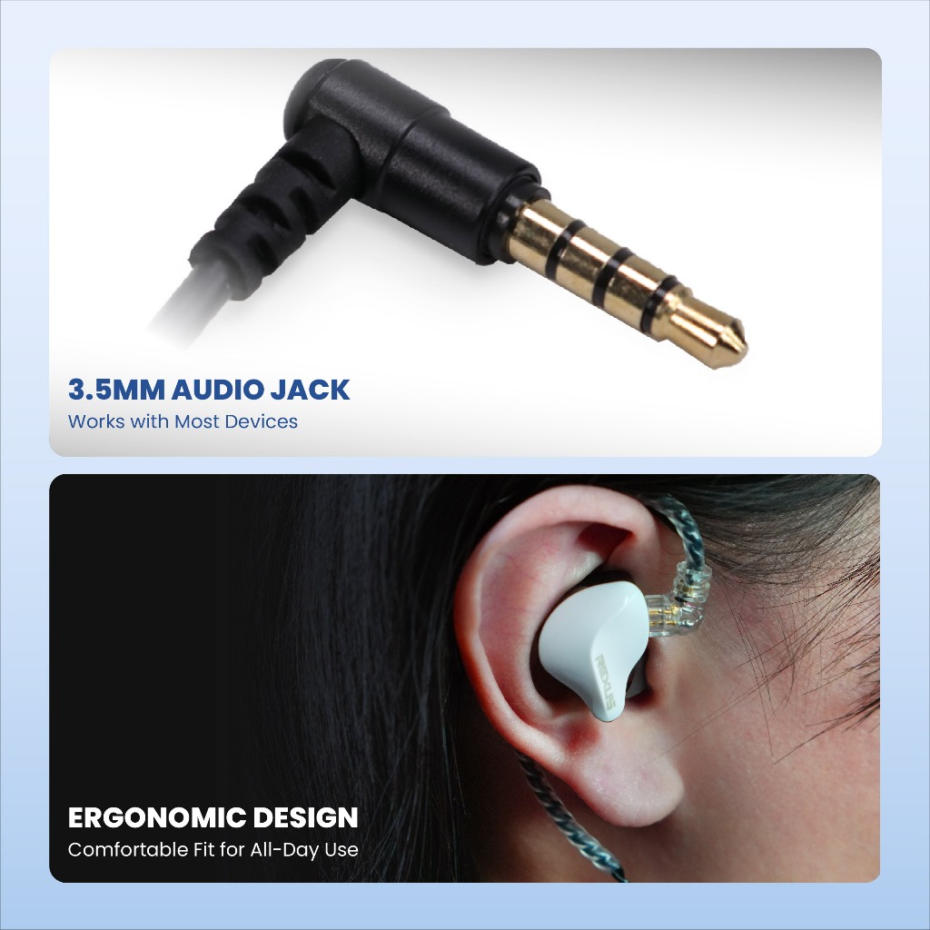Rexus EZ4 - Earphone Gaming - Earphones Headphones (5)