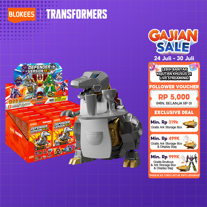 Jual BLOKEES Transformers Defender Version 04 Mainan Mini Action Model ...