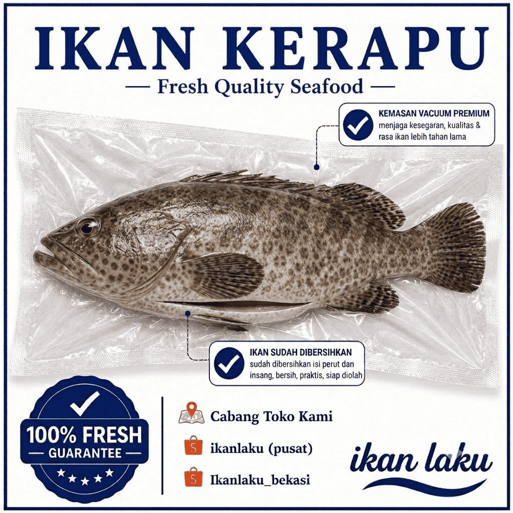 Jual Ikan Kerapu Terlengkap & Harga Terbaru Agustus 2026 | Shopee Indonesia