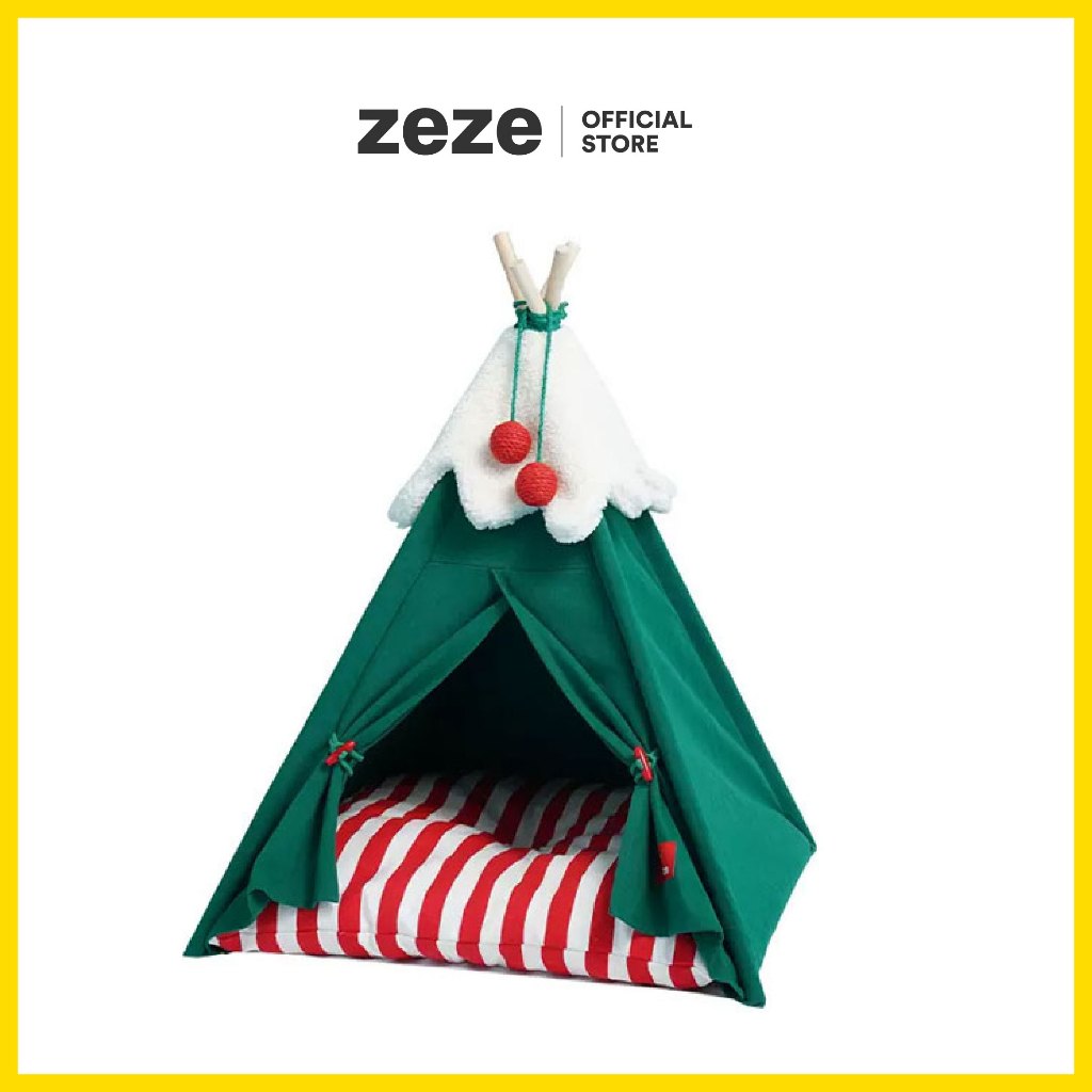 Jual ZEZE Snow Velvet Christmas Tent | Shopee Indonesia