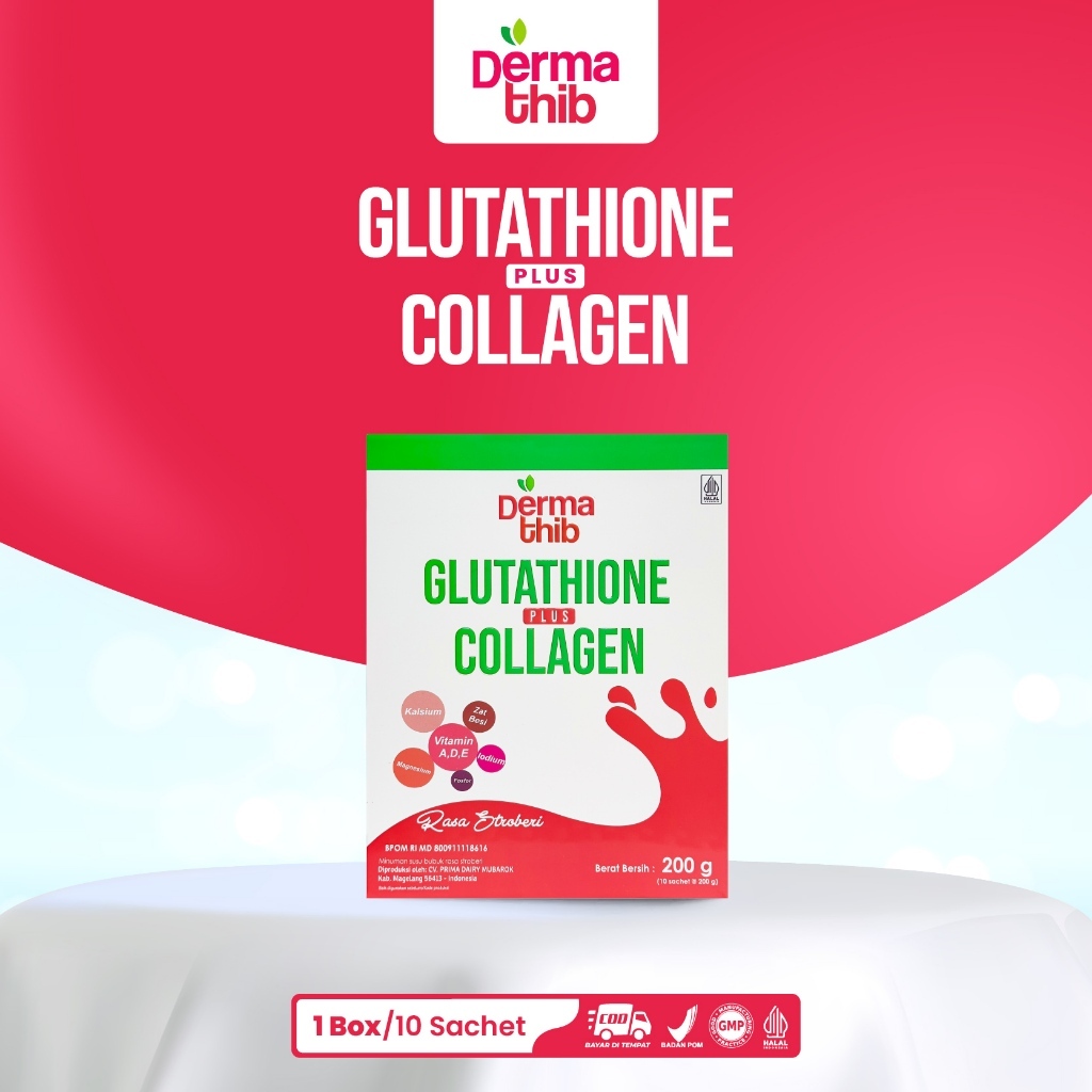 Jual DERMATHIB - Collagen Plus Glutation - Minuman Kolagen dan Glutathione
