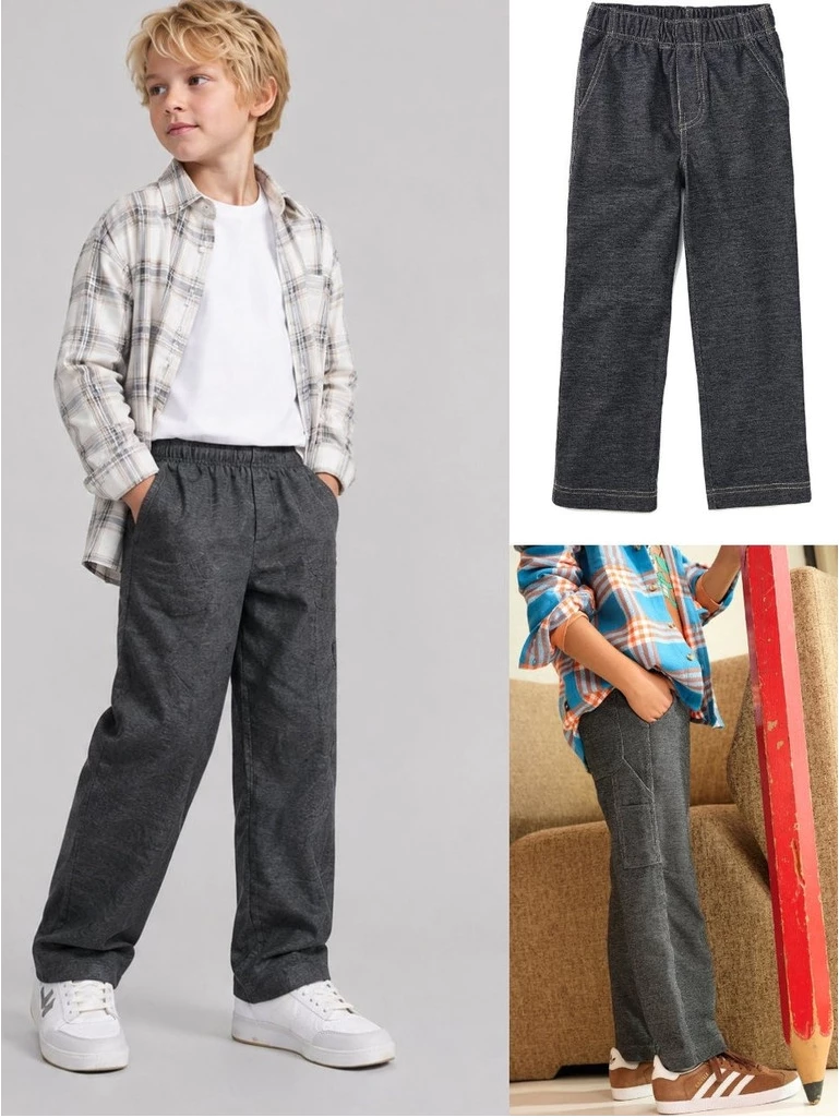 Celana Panjang Anak Junior ABG TEA Boy Carpenter Soft Denim Pants - 3133