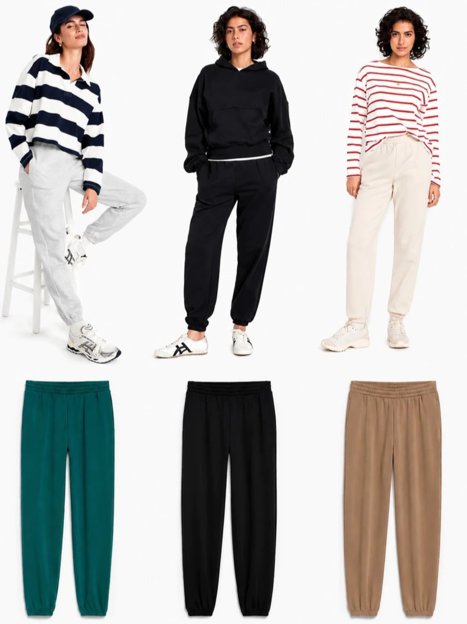 Celana Panjang OLN High-Waisted SoComfy Jogger Sweatpants - 3140