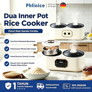Phlinice Panci Listrik Multifungsi 3.6L Anti Lengket