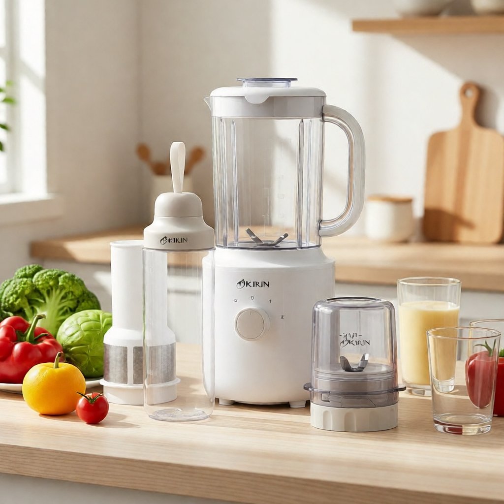 Jual KIRIN Blender Plastik Set 1.2L - Omni Blender | Shopee Indonesia