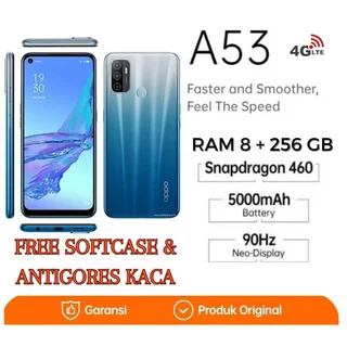 HP OPPO A53 ram 8/256GB 4G LTE Smartphone GARANSI 1 TAHUN