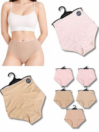 [Set 3 pcs] Celana Dalam Wanita Bras N Things Women’s Seamless High-Waist Briefs