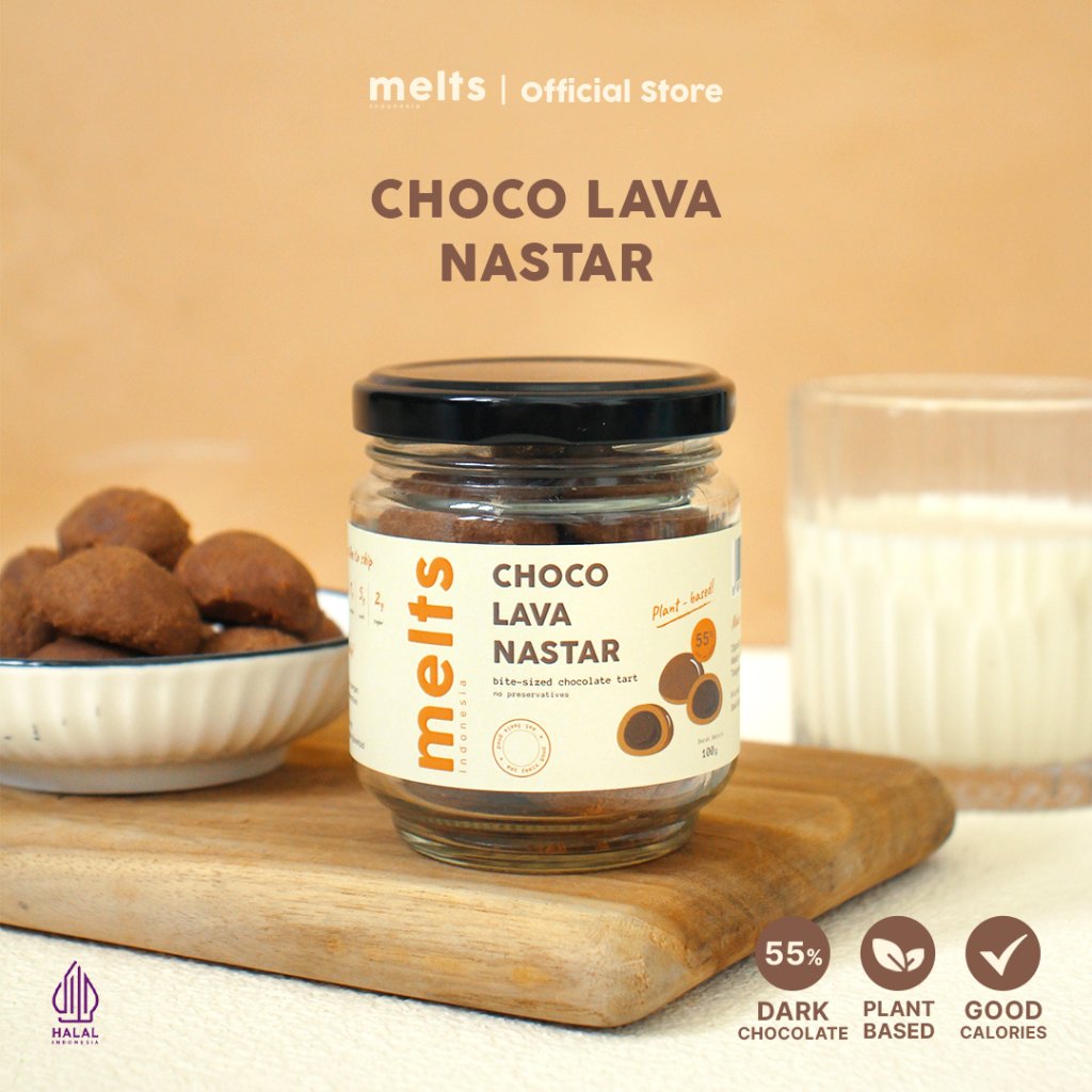 Jual [GIFT WITH PURCHASE] Melts Choco Lava Nastar 100g | Shopee Indonesia